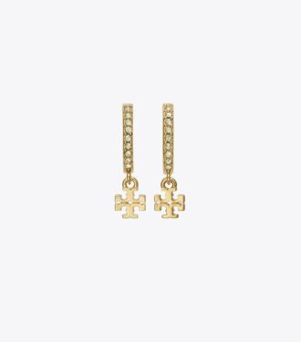 Icon Pavé Huggie-örhänge