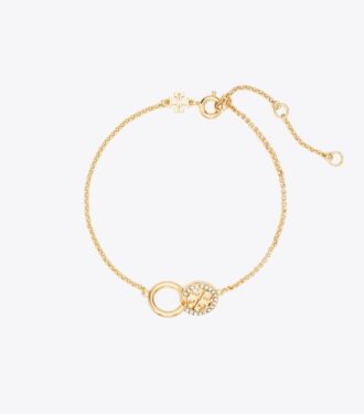 Icon Pavé Interlocking Chain-armband