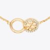 Icon Pavé Interlocking Chain-armband