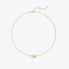 Icon Pavé Interlocking halsband