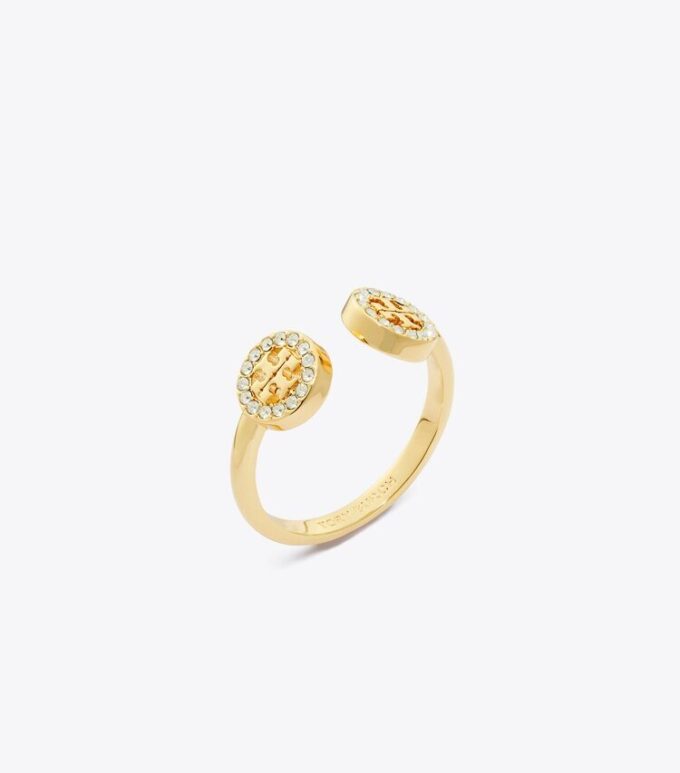 Icon Pavé öppen ring