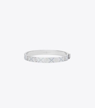 Icon T Monogram Pavé Hinge-armband