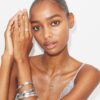Icon T Monogram Pavé Hinge-armband