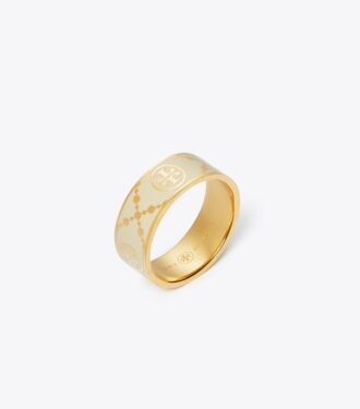 Icon T Monogram Ring