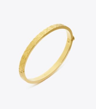Icon T Monogram Thin Hinge Armband