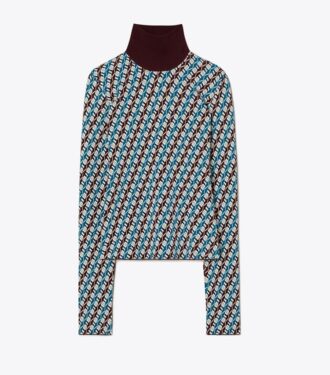 Jacquard-turtleneck Jacquard-turtleneck