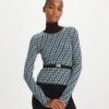 Jacquard-turtleneck Jacquard-turtleneck