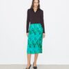 Jacquard-viskoskjol Jacquard-viskoskjol
