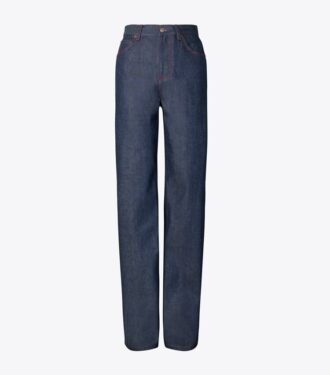 Jeans med raka ben