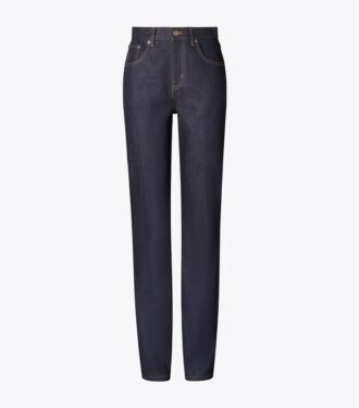 Jeans med raka ben