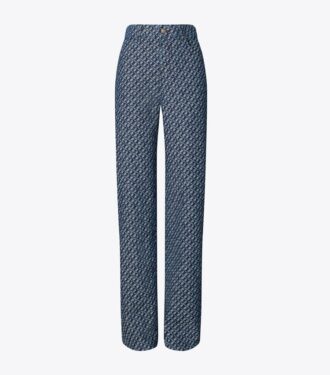 Jeans med raka ben