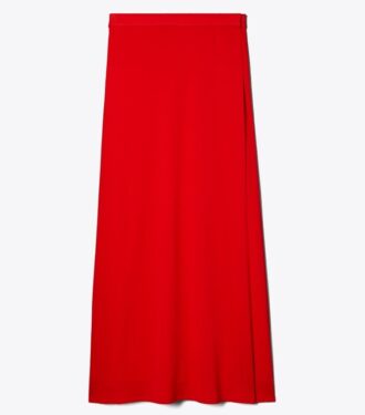Jersey Crepe Wrap Skirt