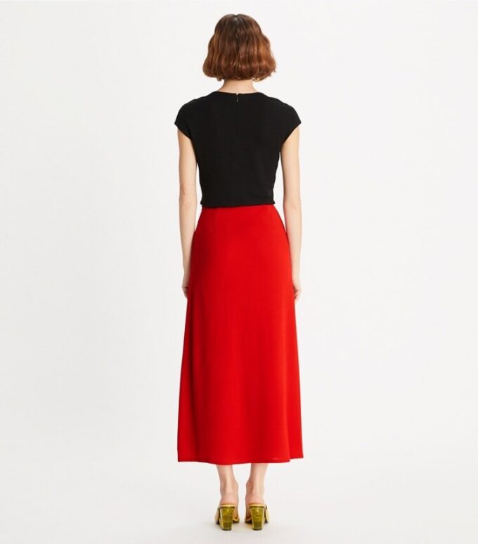 Jersey Crepe Wrap Skirt Jersey Crepe Wrap Skirt