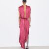 Jerseyklänning med drapering Jerseyklänning med drapering
