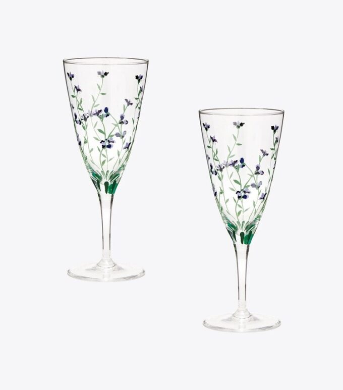 Jolie Fleur champagneglas, set om 2