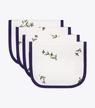 Jolie Fleur Cocktail Servett, Set om 4