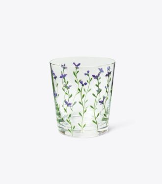 Jolie Fleur Double Old Fashioned Glass, set om 4