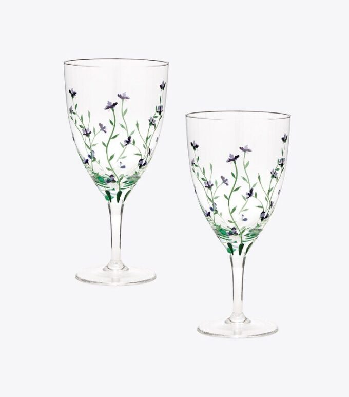 Jolie Fleur vinglas, set om 2 Jolie Fleur vinglas, set om 2