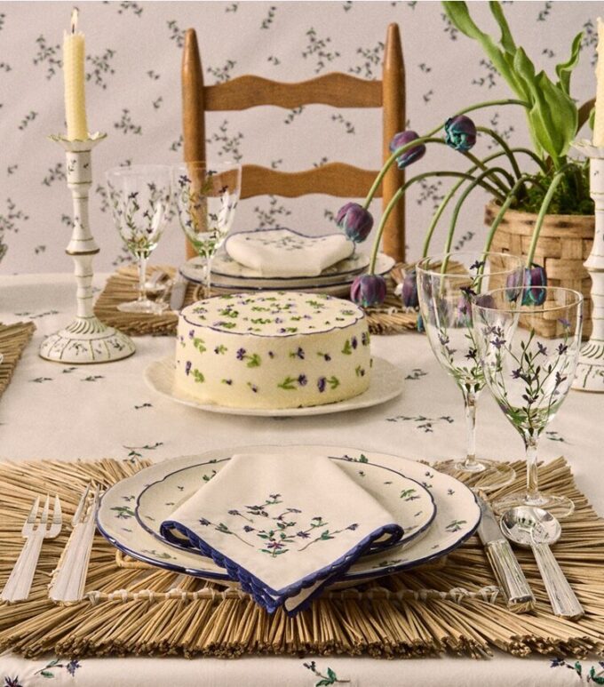Jolie Fleur vinglas, set om 2 Jolie Fleur vinglas, set om 2