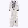 Kaftan med tröjfransar