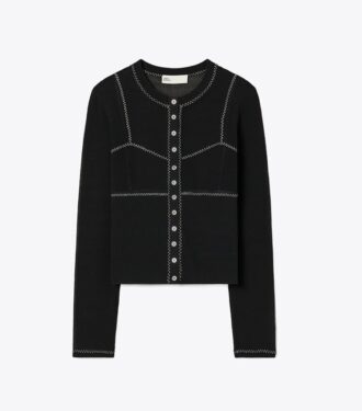Kardigan i bomull och nylon