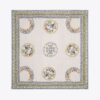Keramisk platta Broderad överdimensionerad fyrkantig scarf Keramisk platta Broderad överdimensionerad fyrkantig scarf