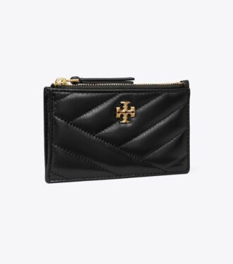Kira Chevron Zip Card Case