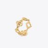 Kira Clover Multi Motif Ring Kira Clover Multi Motif Ring
