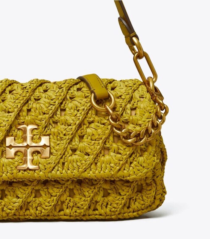 Kira Crochet Small Flap Shoulder Bag