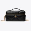 Kira Diamond Quilt Charm East-West Vanity Case Kira Diamond Quilt Charm East-West Vanity Case