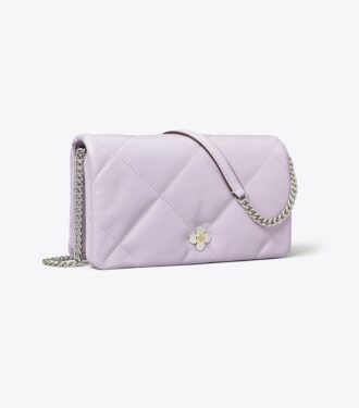 Kira Diamond Quilt Clover Chain Wallet Kira Diamond Quilt Clover Chain Wallet