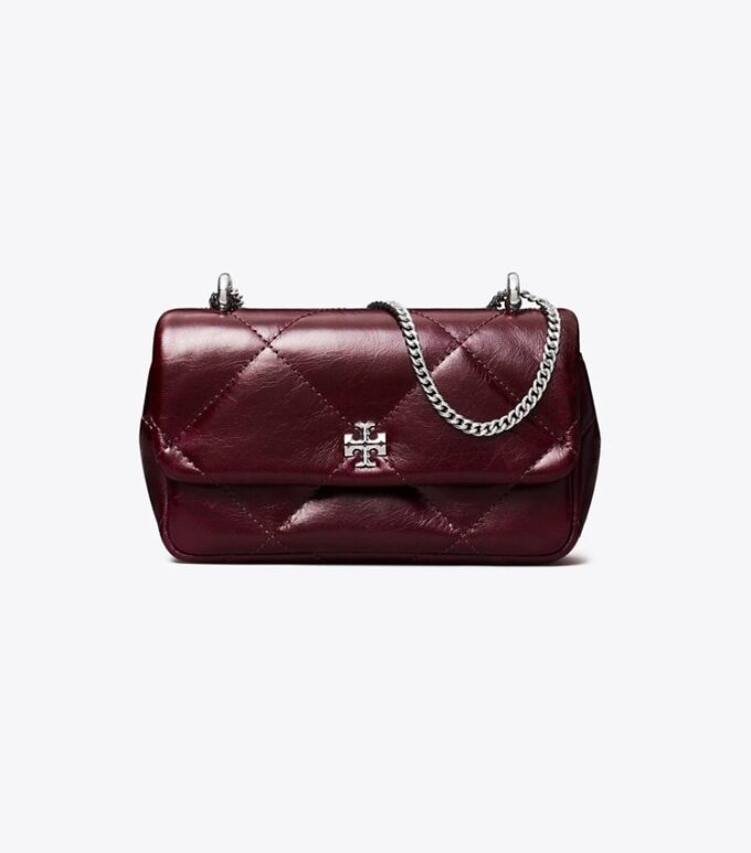 Kira Diamond Quilt Distressed Mini Flap Bag Kira Diamond Quilt Distressed Mini Flap Bag