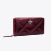 Kira Diamond Quilt Distressed Zip Continental Wallet Kira Diamond Quilt Distressed Zip Continental Wallet