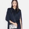 Kira Diamond Quilt Metallic Top-Handle Bag Kira Diamond Quilt Metallic Top-Handle Bag