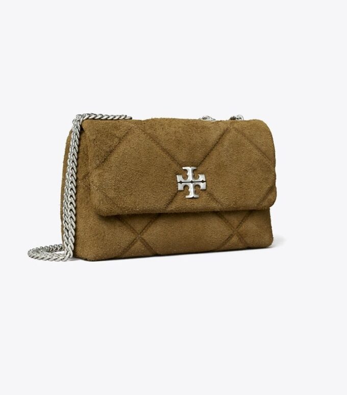 Kira Diamond Quilt Suede Shoulder Bag Kira Diamond Quilt Suede Shoulder Bag
