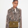 Kira Diamond Quilt Suede Shoulder Bag Kira Diamond Quilt Suede Shoulder Bag
