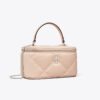 Kira Diamond Quilt Vanity Case