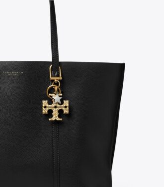 Kira Pavé Star Logo Key Charm