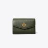 Kira Pebbled Medium Flap Wallet