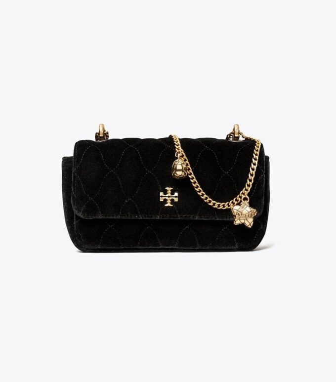 Kira Velvet Mini Flap Bag Kira Velvet Mini Flap Bag