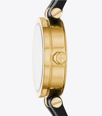 Kira Watch, svart/guldtonad, 22 x 28 mm Kira Watch, svart/guldtonad, 22 x 28 mm