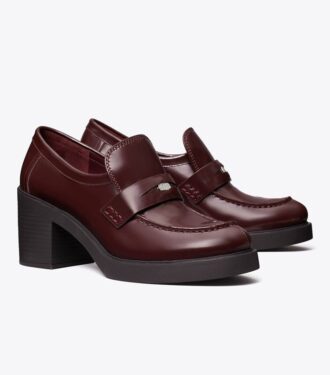 Klassisk loafer med klack