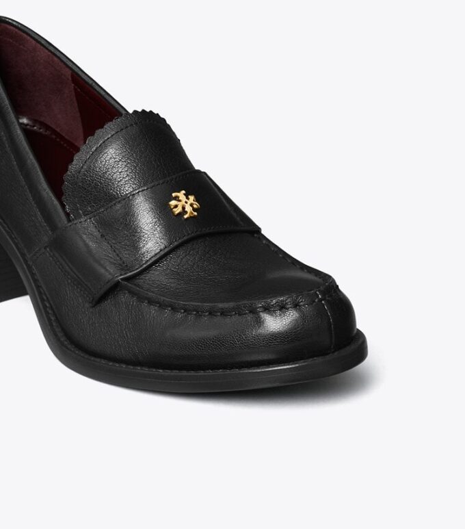 Klassisk loafer med klack Klassisk loafer med klack