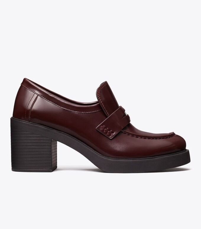 Klassisk loafer med klack Klassisk loafer med klack