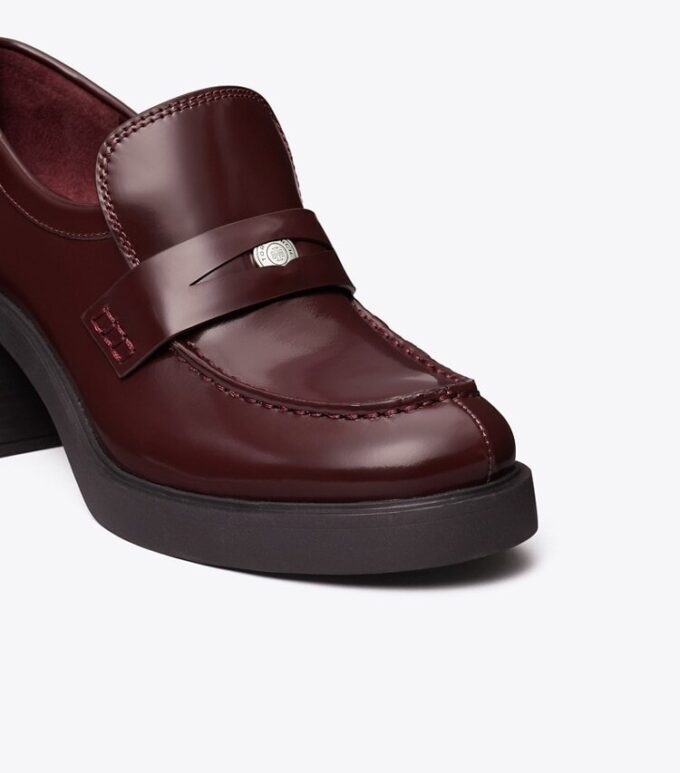 Klassisk loafer med klack Klassisk loafer med klack