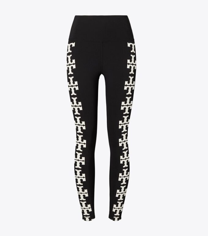 Kompressionsleggings med logo, 7/8-längd Kompressionsleggings med logo, 7/8-längd