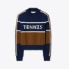 Kort tennis-tröja i tekniskt nylon Kort tennis-tröja i tekniskt nylon
