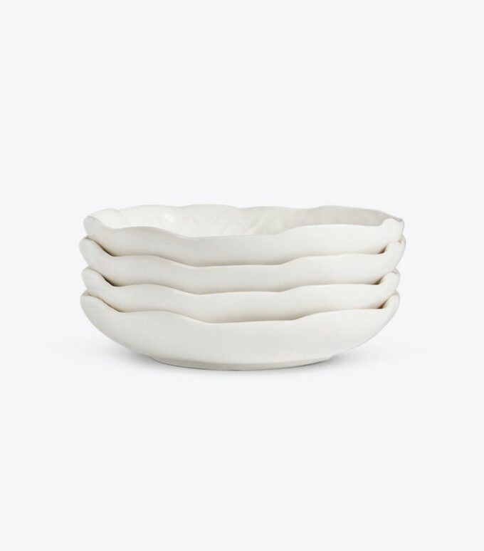 Lettuce Ware kanapétallrik, set om 4