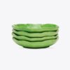 Lettuce Ware kanapétallrik, set om 4 Lettuce Ware kanapétallrik, set om 4