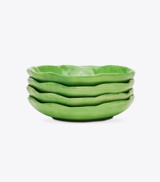 Lettuce Ware kanapétallrik, set om 4